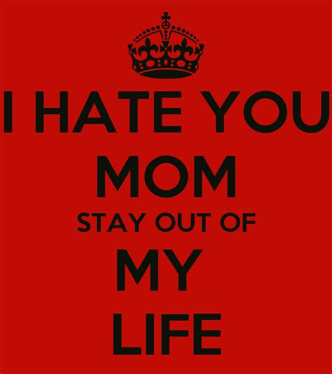 I Hate My Mom wallpaper: A rebellious twist for your wallpaper!